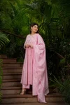 KF 1130 Kalaai Chanderi Silk Embroidery Kurti With Bottom Dupatta
